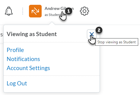 Stop viewing as student